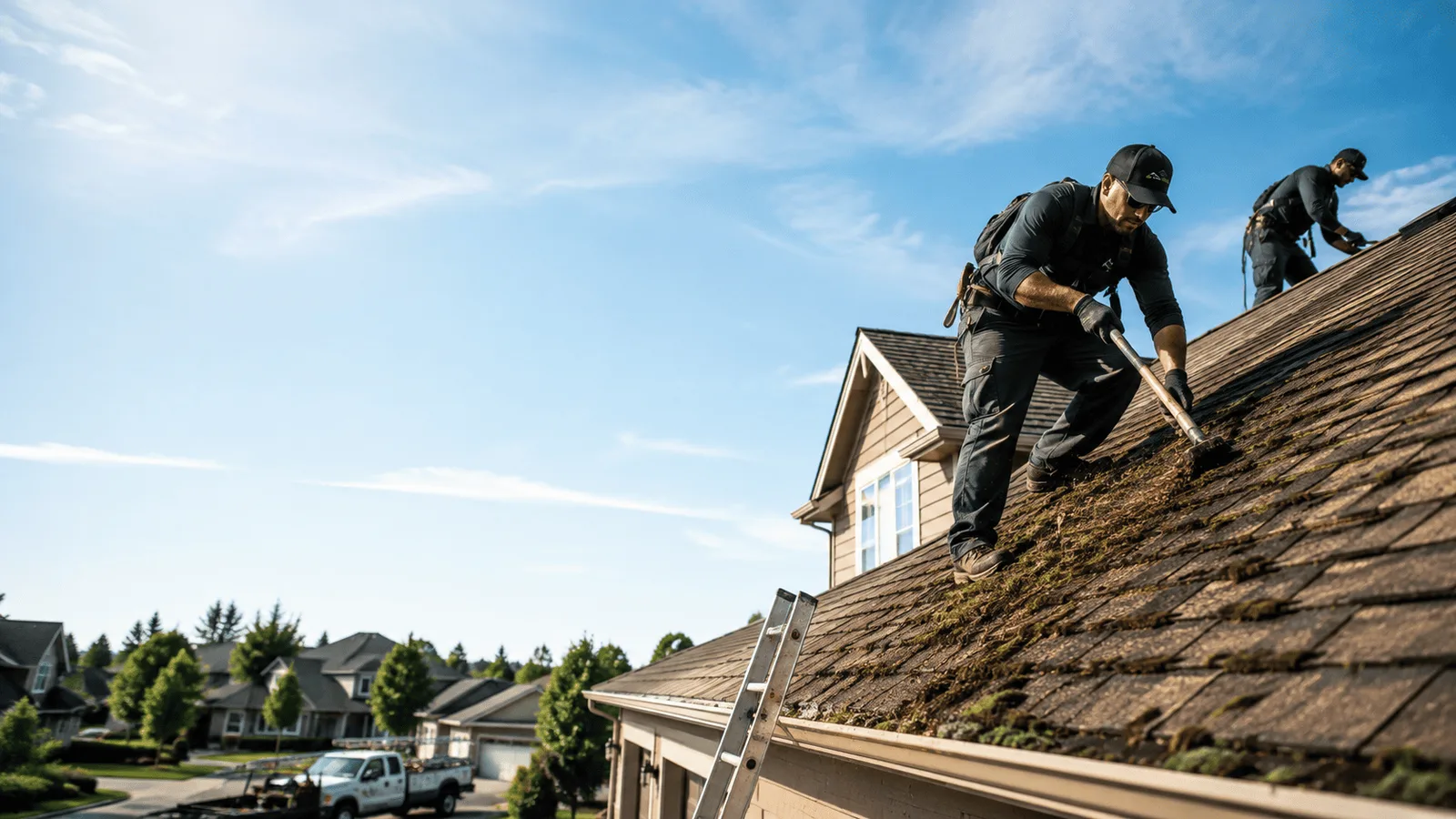 Roof Moss Removal in Ada, OH near me